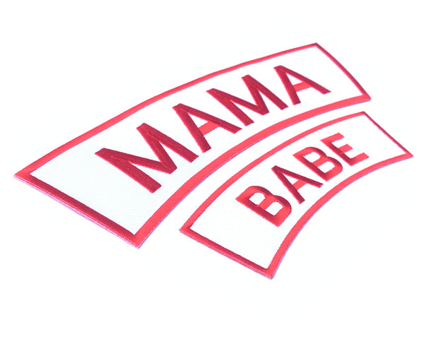 Custom Patches for Mama and Babe Jackets – Bull Shoals Embroidery