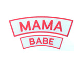 Custom Patches for Mama and Babe Jackets