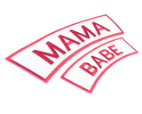Custom Patches for Mama and Babe Jackets