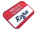 Hello My Name Is Personalized Patch  Iron on or with VELCRO® Brand Fastener