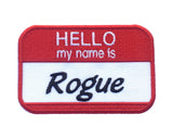 Hello My Name Is Personalized Patch  Iron on or with VELCRO® Brand Fastener